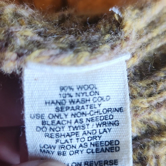 Anthropologie Moth Yellow Pom Pom Knit Sweater - Picture 15 of 15